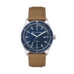 41mm, Ss, Silver Case, Bl Bezel, 3-Hand Mvt, Dte 1 41mm, Ss, Silver Case, Bl Bezel, 3-Hand Mvt, Dte 1