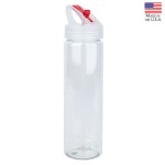 NEWPORT II 25 oz. PET Bottle with Flip Spout - Blue NEWPORT II 25 oz. PET Bottle with Flip Spout - Blue