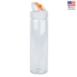 NEWPORT II 25 oz. PET Bottle with Flip Spout - Purple NEWPORT II 25 oz. PET Bottle with Flip Spout - Purple