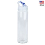 NEWPORT II 25 oz. PET Bottle with Flip Spout - Black NEWPORT II 25 oz. PET Bottle with Flip Spout - Black