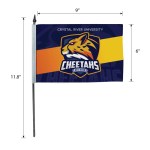 DisplaySplash 9" x 6" Hand Flag 2 DisplaySplash 9" x 6" Hand Flag 2