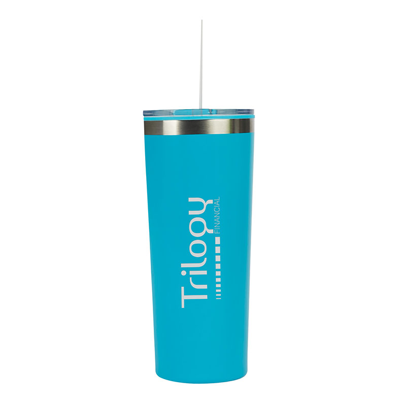Bremen 24 oz. Steel/50% Recycled PP Liner Travel Tumbler 1