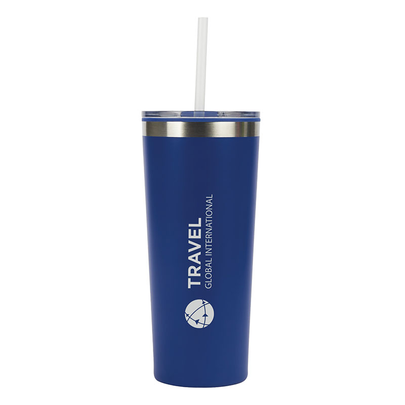Bremen 24 oz. Steel/50% Recycled PP Liner Travel Tumbler 1