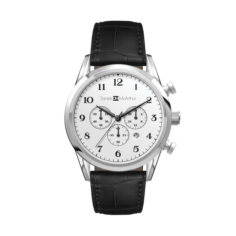 42mm, Ss, Silver Case, Chrono Mvt, Dte 1 42mm, Ss, Silver Case, Chrono Mvt, Dte 1