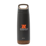 Perka Axton 20 oz. Double Wall, Stainless Steel Bottle - Grey Perka Axton 20 oz. Double Wall, Stainless Steel Bottle - Grey