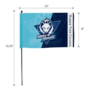 DisplaySplash 12" x 8" Hand Flag 1 DisplaySplash 12" x 8" Hand Flag 1