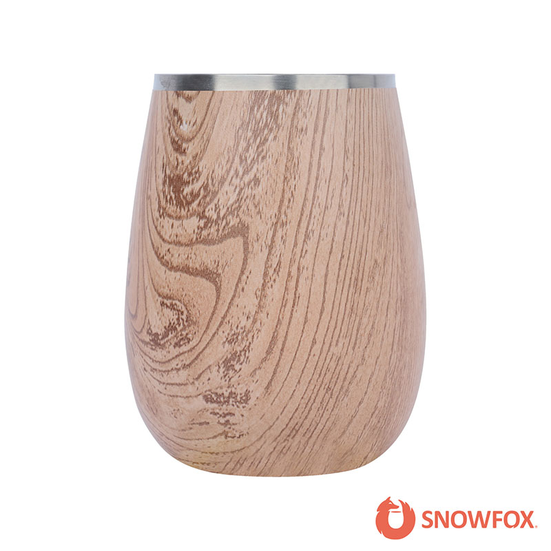 Snowfox 12 oz. Vacuum Insulated Grand Pinot Wine Glass 1