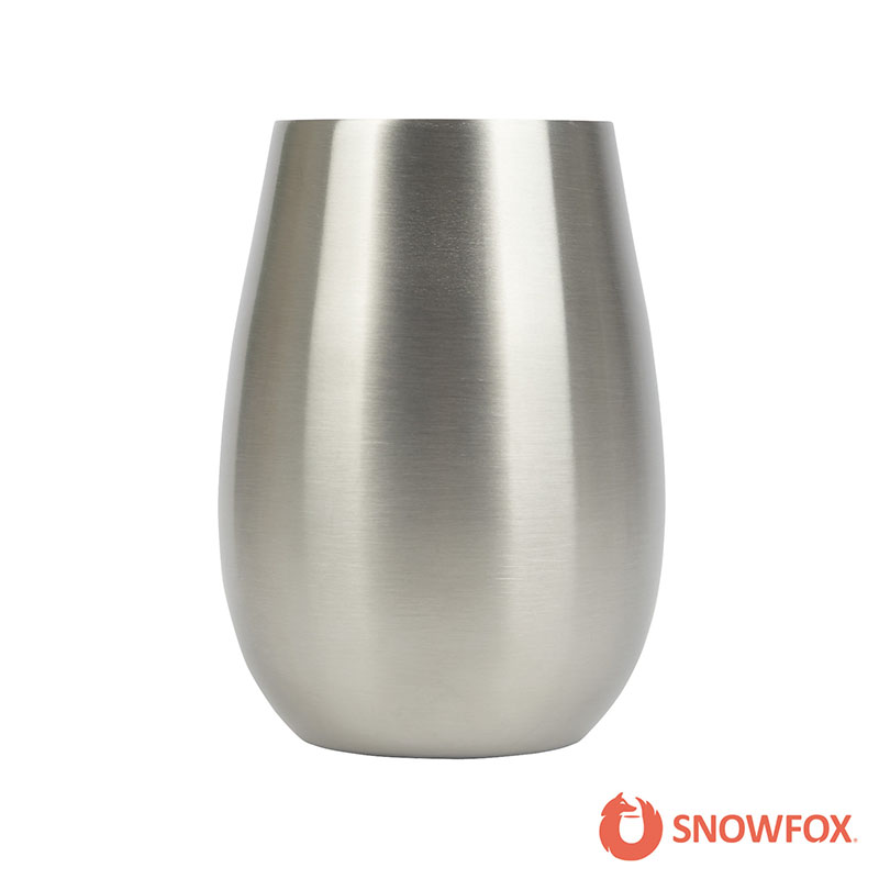 Snowfox 12 oz. Vacuum Insulated Grand Pinot Wine Glass 1