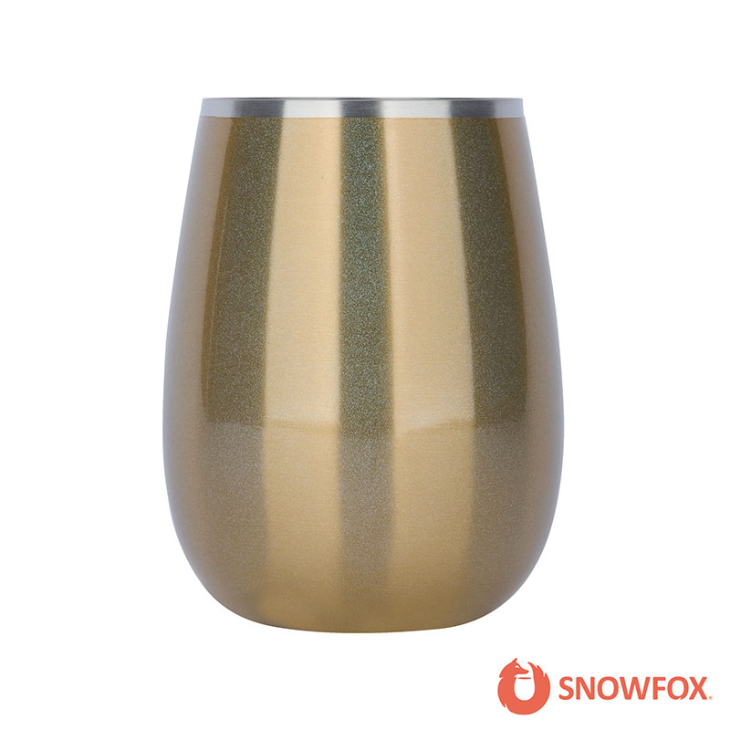 Snowfox 12 oz. Vacuum Insulated Grand Pinot Wine Glass 1