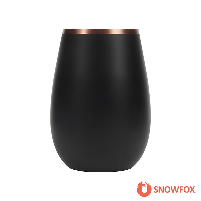Snowfox 12 oz. Vacuum Insulated Grand Pinot Wine Glass 1