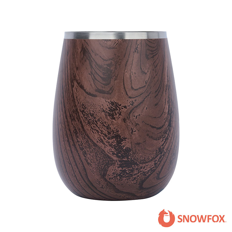 Snowfox 12 oz. Vacuum Insulated Grand Pinot Wine Glass 1