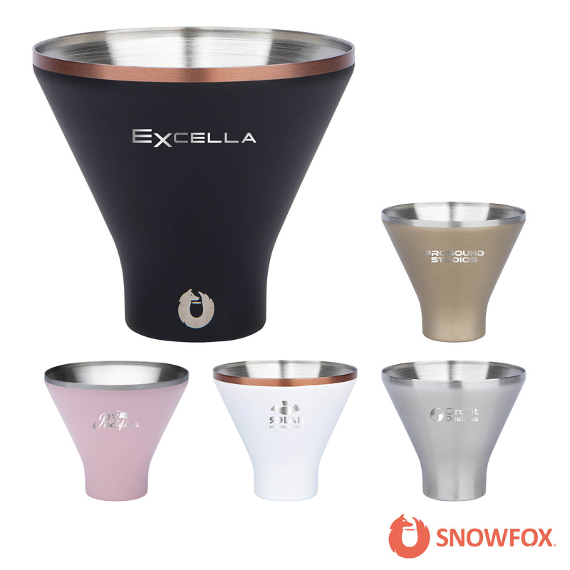 Snowfox 8 oz. Vacuum Insulated Martini Cup 1