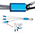 Maxx Charging Cable Set - Blue Maxx Charging Cable Set - Blue