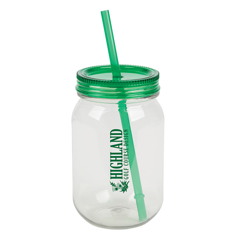 Bootlegger II 27 oz. RPET Mason Jar Tumbler 1