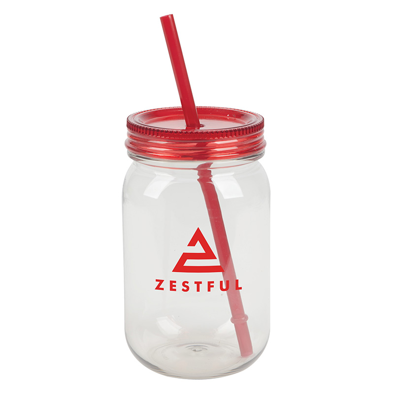 Bootlegger II 27 oz. RPET Mason Jar Tumbler 1