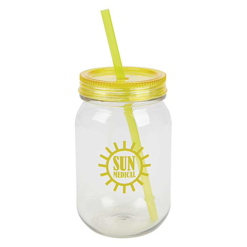 Bootlegger II 27 oz. RPET Mason Jar Tumbler 1