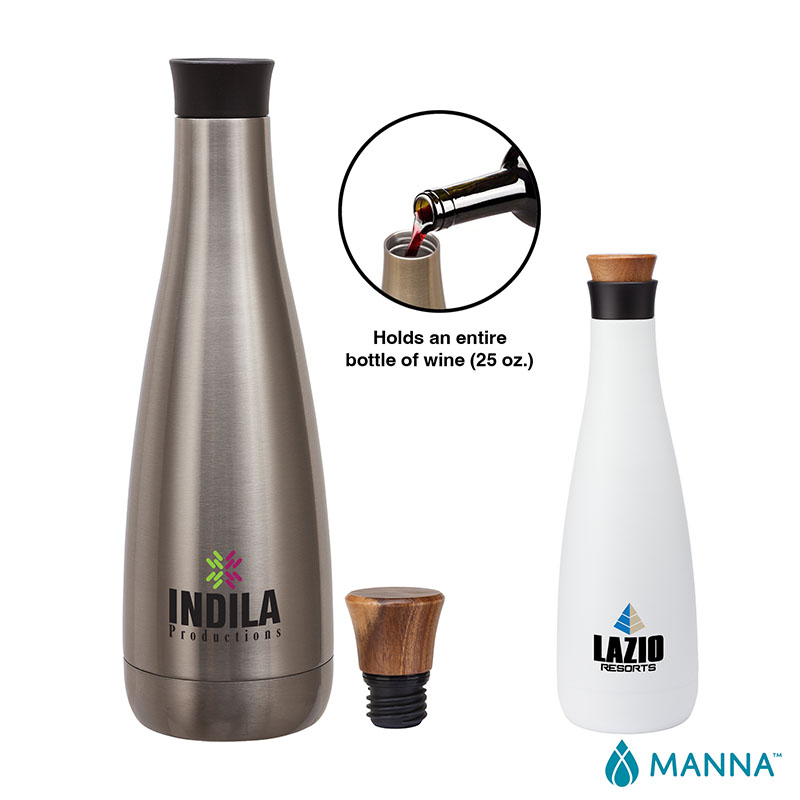 Manna 25 oz. Carafe Steel Bottle 1