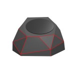Xoopar Geo Dock Charger - Red Xoopar Geo Dock Charger - Red
