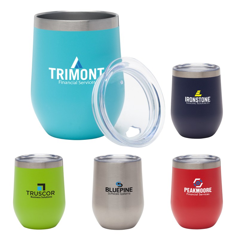 Aria 12 oz. Double Wall Vacuum Wine Cup 1 Aria 12 oz. Double Wall Vacuum Wine Cup 1