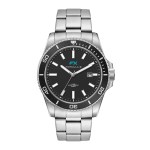 Wc5264 42.5mm Steel Silver Case, 3 Hand Mvmt, Black Dial, Dte Display, Bk Rotating Bezel, Silver Bra 1 Wc5264 42.5mm Steel Silver Case, 3 Hand Mvmt, Black Dial, Dte Display, Bk Rotating Bezel, Silver Bra 1