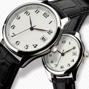 Classic Style Dress Watch Unisex Dress Watch with Date Display 1 Classic Style Dress Watch Unisex Dress Watch with Date Display 1
