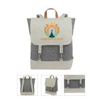 Renew IV 8 oz. Recycled Cotton Backpack 1 Renew IV 8 oz. Recycled Cotton Backpack 1