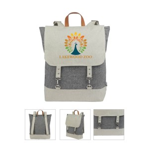 Renew IV 8 oz. Recycled Cotton Backpack 1 Renew IV 8 oz. Recycled Cotton Backpack 1