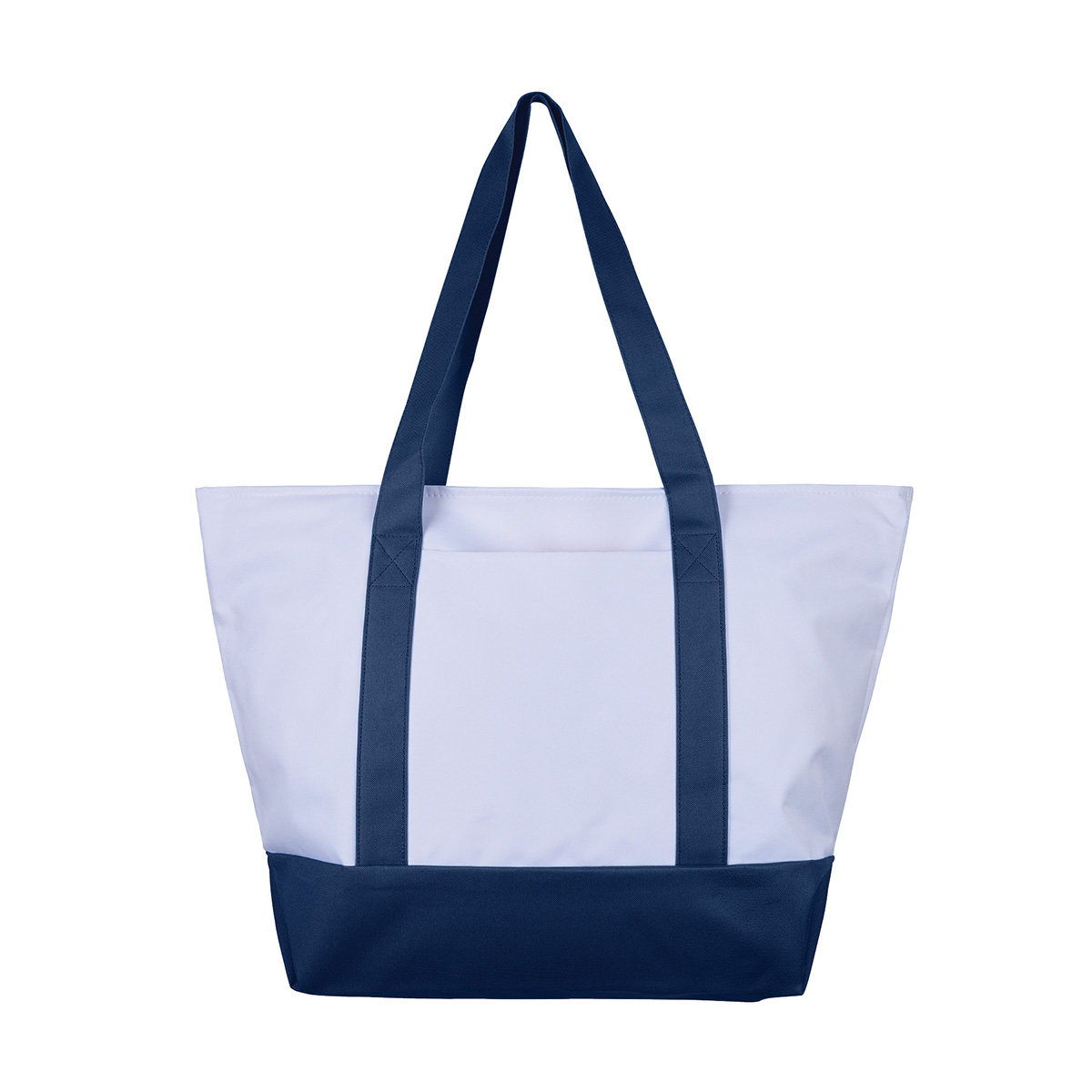 Bay View Recycled Giant Zipper Beach Tote 1