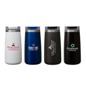 Perka Erie 16 oz. Double Wall Stainless Steel Tumbler 1 Perka Erie 16 oz. Double Wall Stainless Steel Tumbler 1