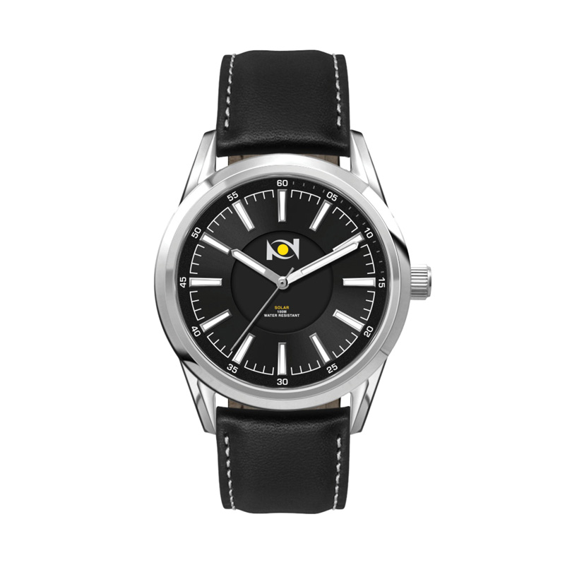 42mm, Ss, Silver Case, 3-Hand "Solar" Mvt 1 42mm, Ss, Silver Case, 3-Hand "Solar" Mvt 1