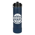 Waverly 27 oz. Double Wall Stainless Steel Water Bottle - Navy Waverly 27 oz. Double Wall Stainless Steel Water Bottle - Navy