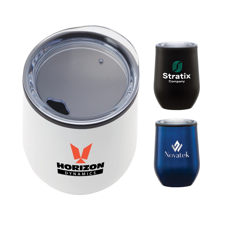 Toscana 12 oz. Double Wall Steel/ Recycled PP Liner Tumbler 1 Toscana 12 oz. Double Wall Steel/ Recycled PP Liner Tumbler 1