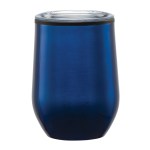 Toscana 12 oz. Double Wall Steel/ Recycled PP Liner Tumbler - Blue Toscana 12 oz. Double Wall Steel/ Recycled PP Liner Tumbler - Blue