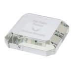 Taranto Square Crystal Paperweight 1 Taranto Square Crystal Paperweight 1