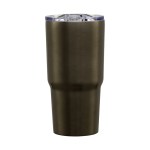 Reva 20 oz. Double Wall Stainless Steel Tumbler - Grey Reva 20 oz. Double Wall Stainless Steel Tumbler - Grey