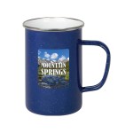 Harper 22 oz. Enamel Camping Mug - Blue Harper 22 oz. Enamel Camping Mug - Blue
