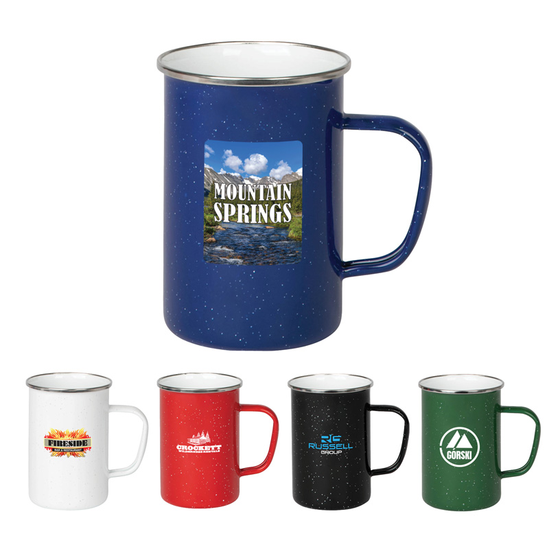 Harper 22 oz. Enamel Camping Mug 1