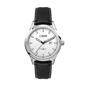 34mm Ss, Silver Case, 3-Hand Mvt, Dte 1 34mm Ss, Silver Case, 3-Hand Mvt, Dte 1