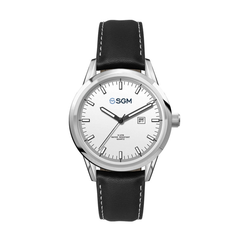 34mm Ss, Silver Case, 3-Hand Mvt, Dte 1 34mm Ss, Silver Case, 3-Hand Mvt, Dte 1