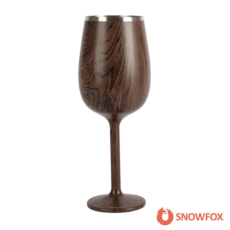 Snowfox 12 oz. Insulated Stemmed Wine Glass 1