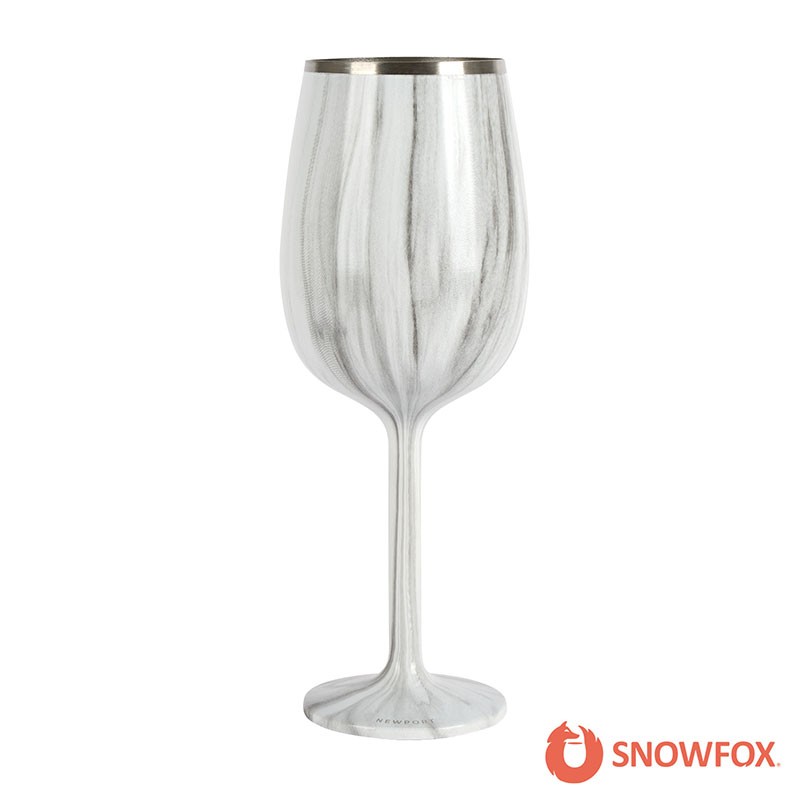 Snowfox 12 oz. Insulated Stemmed Wine Glass 1