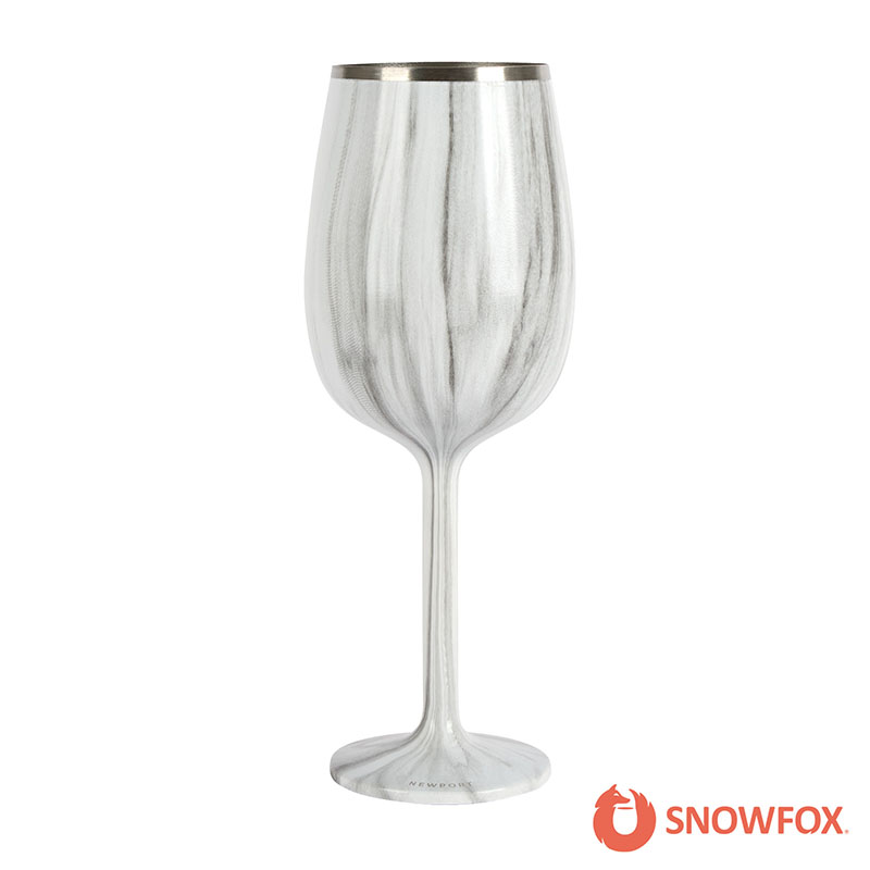 Snowfox 12 oz. Insulated Stemmed Wine Glass 1