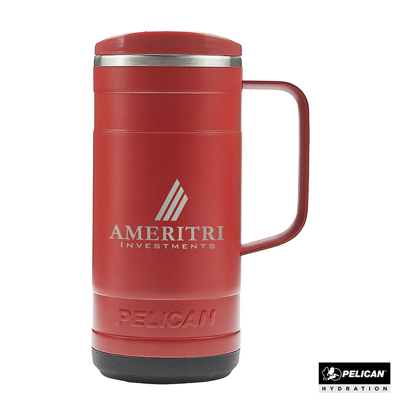 Pelican Ridge 18 oz. Recycled Double Wall Stainless Steel Mug 1