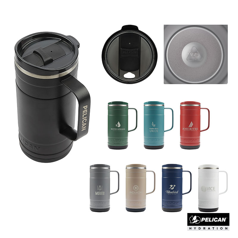 Pelican Ridge 18 oz. Recycled Double Wall Stainless Steel Mug 1