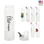 Santa Cruz 32 oz. PET Bottle with Flip Spout 1 Santa Cruz 32 oz. PET Bottle with Flip Spout 1