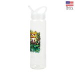 Santa Cruz 32 oz. PET Bottle with Flip Spout - Clear Santa Cruz 32 oz. PET Bottle with Flip Spout - Clear