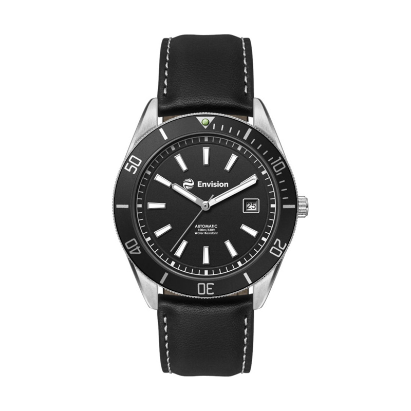 42mm, Ss, Silver Case, Bk Bezel, Automatic Mvt, Dte 1 42mm, Ss, Silver Case, Bk Bezel, Automatic Mvt, Dte 1