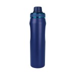 Dominic 22 oz. Double Wall Stainless Steel Water Bottle - Navy Dominic 22 oz. Double Wall Stainless Steel Water Bottle - Navy