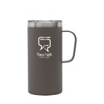 Sutcliff 20 oz. Double Wall, Stainless Steel Camping Mug - White Sutcliff 20 oz. Double Wall, Stainless Steel Camping Mug - White