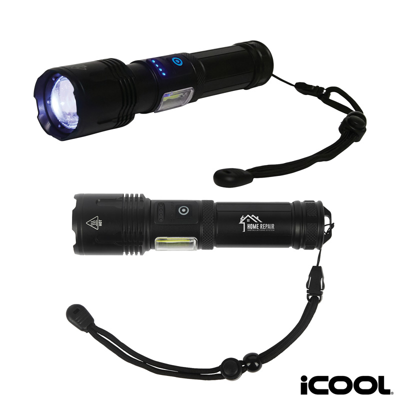 iCOOL Longmont Rechargeable 1000-Lumen Aluminum Tactical Flashlight 1 iCOOL Longmont Rechargeable 1000-Lumen Aluminum Tactical Flashlight 1